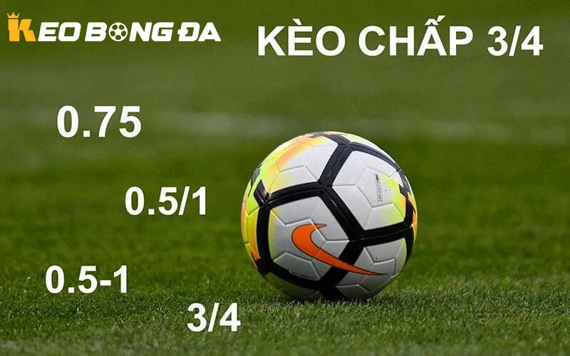Tìm Hiểu Kèo Chấp 3/4 (0.75) Trong Bóng Đá – Giải Mã Chi Tiết Cho Người Mới